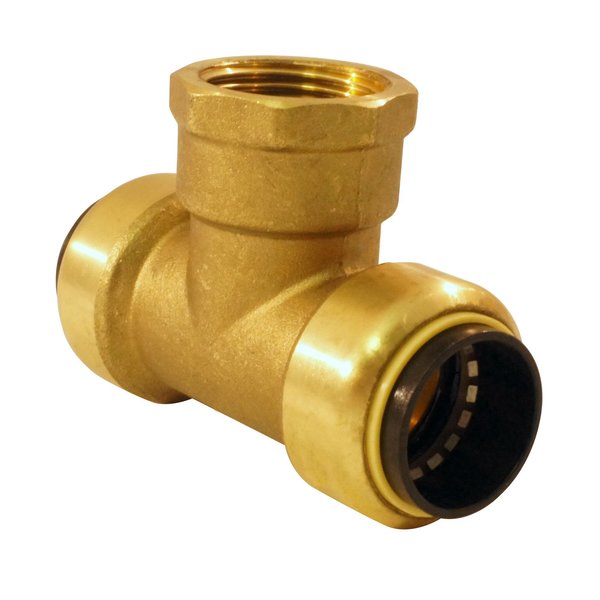 Tectite By Apollo 3/4 in. Push-To-Connect x Push-To-Connect x Female Pipe Thread Tee FSBT34F